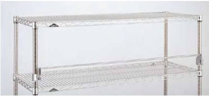 ｴﾚｸﾀｰｼｪﾙﾌ 可倒式ﾚｯｼﾞ FL1520S 【業務用ラック 棚】【棚 ワゴン シェルフ】【ERECTA】【メタルラック】【業務用】