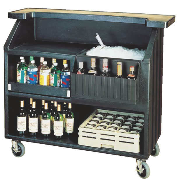ｷｬﾝﾌﾞﾛ ﾎﾟｰﾀﾌﾞﾙﾊﾞｰ BAR540 ﾌﾞﾗｯｸ【代引っ張ること不可】【ブドウ酒手押し車】【三鞭酒手押し車】【CAMBRO】【御勤め用】