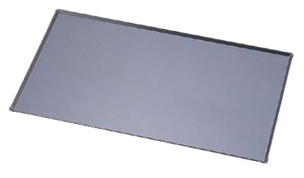 ｱﾙﾐ ｶﾞｽﾄﾛｼｰﾄﾊﾟﾝ(ﾌｯ素加工) 530×325×H10 【ベイキング天板 ベーカリー用品】【製菓用品 製パン用品】【天板 シリコンマット】【業務用】