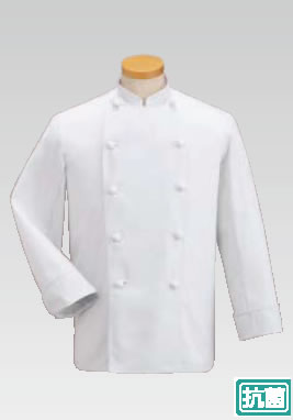 ｺｯｸｺｰﾄ･長袖 FH-410 L【コック服】【ユニフォーム】【作業着】【飲食店用】【業務用】