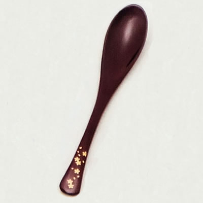 ■5セット■かゆスプーン　新溜に金桜■5セット■