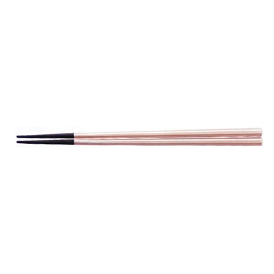 ■5セット■21cm六角塗箸 シャンパンゴールド■5セット■