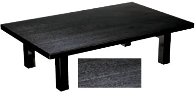 ﾒﾗﾐﾝ 黒木目(折足) （90×60×32.5）【代引っ張ること不可】【座卓】【速見表】【机】【料理茶屋に】【はたご屋に】【1-915-21】 食器-キッチン用品・食器・調理器具-その他