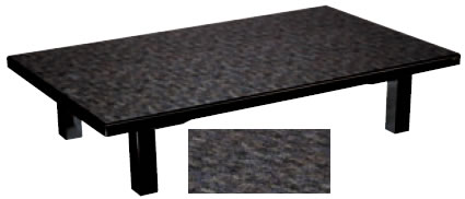 ﾒﾗﾐﾝ 唐彩(折足) （90×45×32.5）【代引っ張ること不可】【座卓】【速見表】【机】【料理茶屋に】【はたご屋に】【1-919-51】 その他-食器・カトラリー・グラス