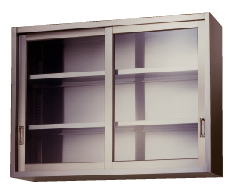 東製作所 ガラス吊戸棚 600*300*900 AS-600GS-900