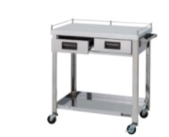 東製作所 引出し・コボレ止め付天板ステンレス製ワゴン 900*600*800 4GWGO2-900H|厨房1番