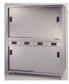 東製造所 食器押し込み 両面抽き出し付両面引違戸 1800*900*1800 ACSWO-1800L