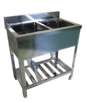 目あたらしいブランド名！ BOTTA(ボッタ) 2槽シンク 750*450*800 BWS-745