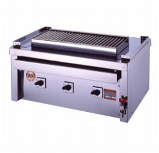 ヒゴグリラー ステーキ用グリラータイプ 3P-221CS 【電気グリラー/ステーキ用グリラー/焼物】|厨房1番
