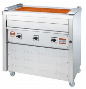 ヒゴグリラー 万能型タイプ 床置型 3P-221W 【電気グリラー/床置型/焼物】|厨房1番