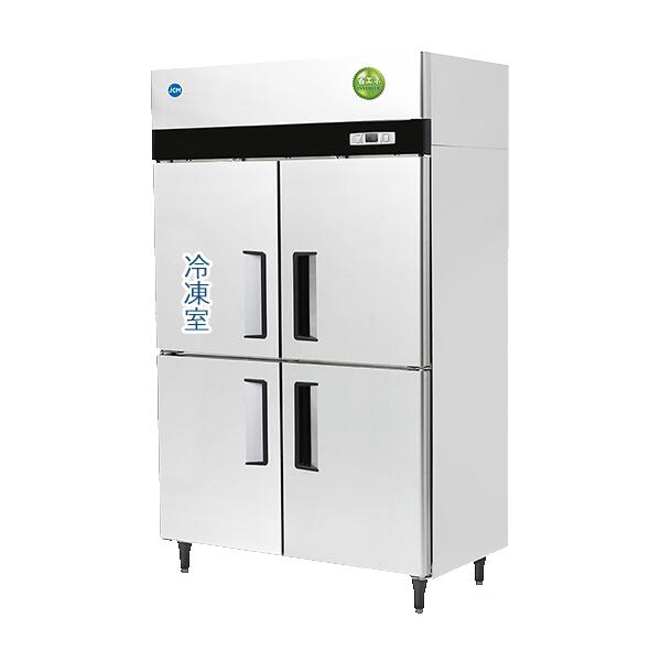 ジェーシーエム/JCM 省エネ タテ型業務用1ドア冷凍3ドア冷蔵庫 JCMR-1265F1-IN｜厨房１番 124,850円