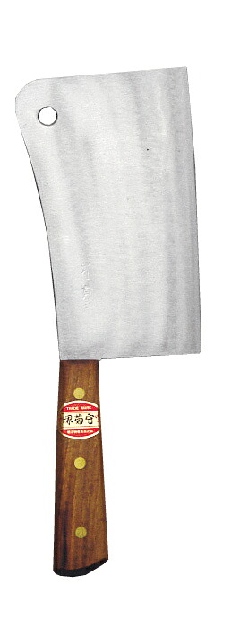 堺菊守 日本鋼 クレーバーナイフ     全長210粍