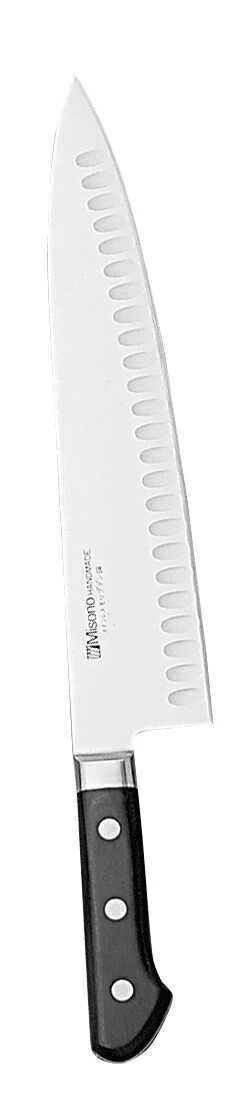 ミソノ　モリブデン鋼　牛刀サーモン　　全長270mm