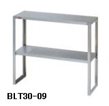新品 マルゼン下膳棚 BLT-30-09幅900×奥ぶかさ300×高さ800(粍)下膳 棚  2段棚