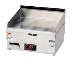 新品 マルゼン 卓上ガスグリドル(サーモスタット付) 750×600×300 MGG-076TB