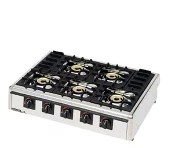 新品 マルゼン ガステーブルコンロ ニュー飯城シリーズ(5口コンロ)M-825C|厨房1番