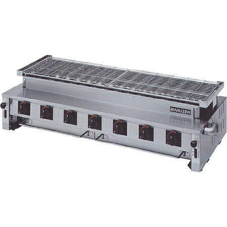 新品 マルゼン 下火式焼物器 ステンレス鋼ガスジェット・熱板印字機汎用型 MGK-314B