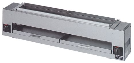 新品 マルゼン 下火式焼物器 ガス赤外線バーナータイプ 串焼型 MGKS-102