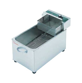 押切電機卓上型電気フライヤー(ミニタイプ) 滑り板付 OFT-200S｜厨房１番