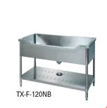 新品 タニコー 舟型シンク（バックガードなし） 1200×600×800 TXA-F-120NB