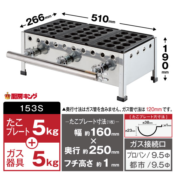 2022年激安 都市ガス 鉄鋳物 業務用 たこ焼き - 事務/店舗用品 - labelians.fr