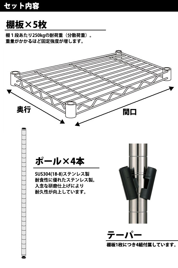 エレクター 430ソリッドエレクターシェルフ LSS910P1900W6(1462294)[送料別途見積り][法人・事業所限定][外直送