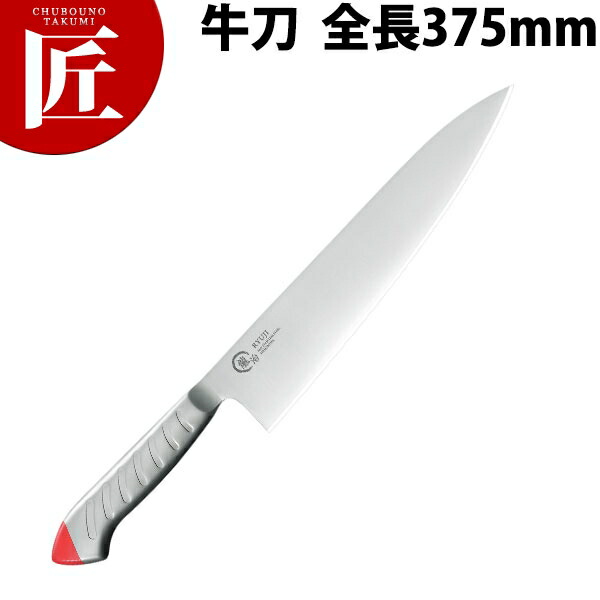 包丁 龍治 ステンカラー 牛刀 240mm 赤 RYS-15R 【ctssa】 包丁 洋包丁 牛刀 牛刀包丁 業務用牛刀包丁 業務用 日本製 洋食 フレンチ イタリアン ホテル レストラン