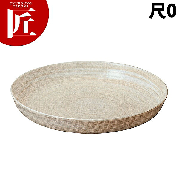 電磁用 ドラ鉢(白刷毛目)尺0【運賃別途】 【ctaas】 食器 皿 鉢 盛り皿 盛皿 IH対応 電磁調理器対応｜業務用プロ道具 厨房の匠