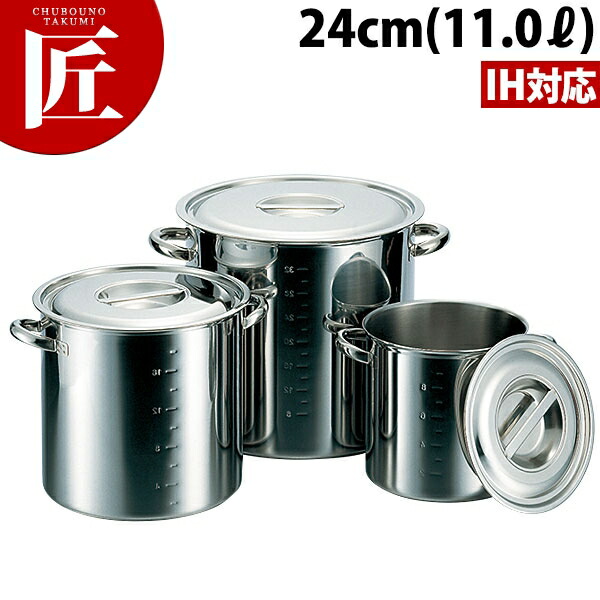 TKG PRO寸胴　34cm 蓋付き TKG PRO(プロ)半寸胴鍋(蓋無) 34cm : 厨房用品 安吉 - 通販