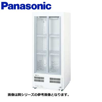 新品厨房機器 パナソニック 冷蔵ショーケース スライド扉 超薄型壁ピタ