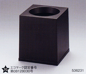 送料無料 6個組 国際化工 monochrome ダストボックス エコブラック M813 EB