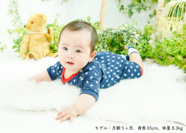 楽天市場 新生児 肌着 男の子 冬 秋 春 夏 肌着セット セット 6枚組 6枚セット 短肌着 コンビ肌着 ベビー服 ベビー 服 赤ちゃん 出産祝い プレゼント ギフト かわいい おしゃれ 50cm 60cm 出産準備 星柄 ボーダー P6018e ニシキ チャックルベビー ｃｈｕｃｋｌｅ