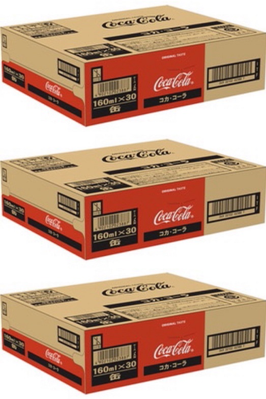 コカコーラの「リアルゴールド」160ml缶が120本（4ケース）セットです。 楽天市場】【よりどり選べる 4ケース】コカ・コーラ 160ml 160g