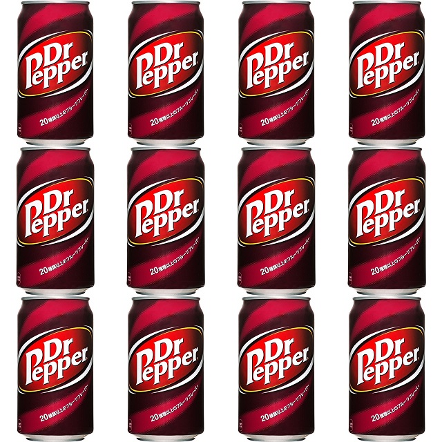 楽天市場】【350ml×6本】ドクターペッパー DrPepper 20種類以上のフルーツフレーバー 4902102030038  ※缶のデザインは新しくリニューアルされております Coca-Cola コカ・コーラ コカコーラ : 中国卸問屋