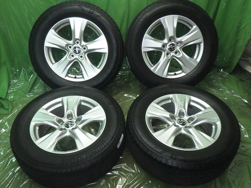 【中古】BRIDGESTONE 21年製 80ハリアー純正 17インチ ブリヂストン アレンザ|中古パーツのハセガワ