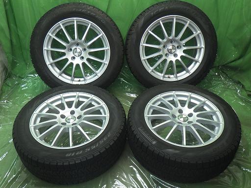 【中古】PIRELLI スタッドレス 21年製 IRVINE 18インチ ピレリ アイスシンメトリコ