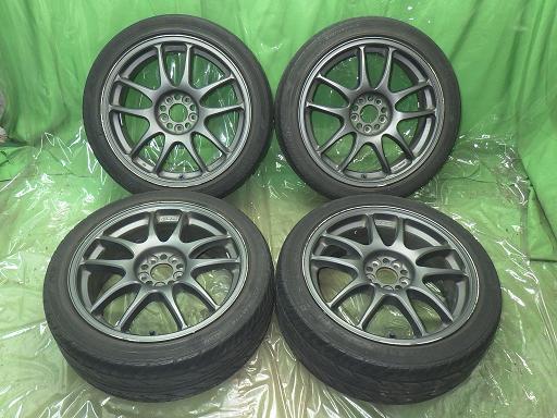 【中古】215/45R17 BRZ WORK エモーション改 17インチ ダンロップルマンLM702｜中古パーツのハセガワ 35,568円