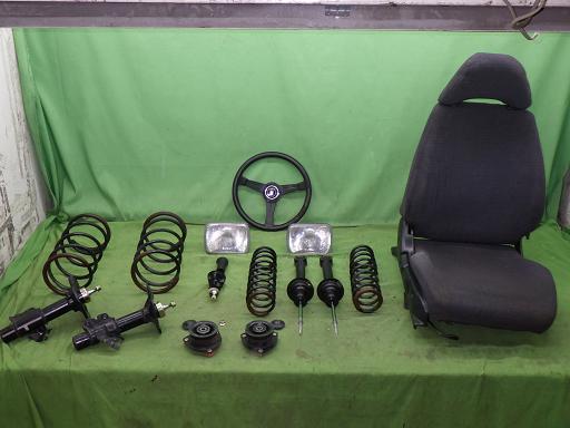 【中古】180SX申告 シルビア純正 シート サス レバー フォグセット 42,468円