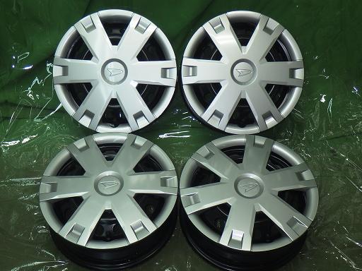 【中古】ダイハツ 純正 スチールホイール 12インチ 4本