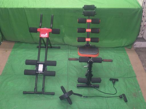 【中古】腹筋機関2台 腹筋巻き 仕掛ける