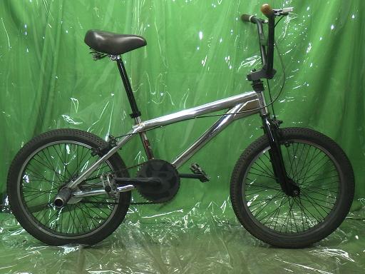 【中古】BMX クロモリ 銀輪 20in