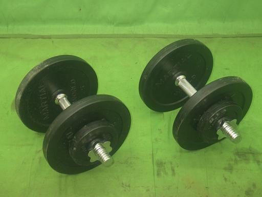 楽天市場】【中古】 ジム用 ダンベル 5セット BULL BL-RD32(32kg