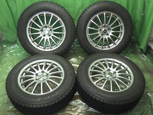 【中古】BRIDGESTONE スタッドレス エコフォルム 17インチ ブリヂストン ブリザックDM-V2