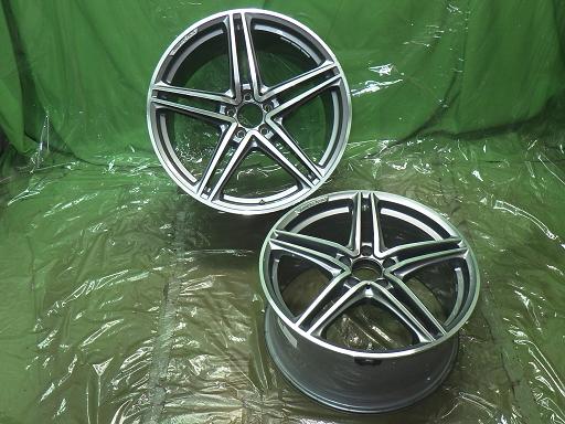 【中古】A1904011800 A1904011900 ベンツ AMG C190 純正 アルミホイール 2本