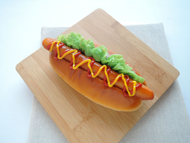 コッペパンサンプル 楽天市場】リアルサイズ 食品サンプル グッズ コッペパンA