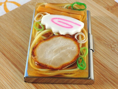 楽天市場 名刺ケース カードケース ラーメン 食品サンプル グッズ ハンドメイド 食品サンプル屋