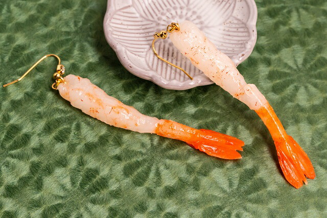 楽天市場 ピアス アクセサリー 甘エビ 食品サンプル グッズ ハンドメイド 食品サンプル屋 楽天市場 ピアス アクセサリー 甘エビ 食品サンプル グッズ ハンドメイド 食品サンプル屋