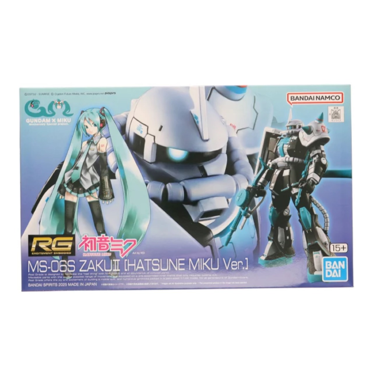 楽天市場】8月発売予定 予約 RG 1/144 MS-06S ザクII 初音ミクVer