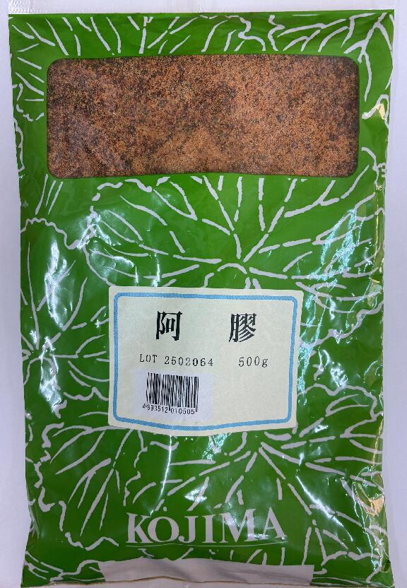 【生薬】山東阿膠(あ本日・アキョウ) 砕 500g 小島漢方 中国産【食料雑貨類】 医薬品・コンタクト・介護-その他