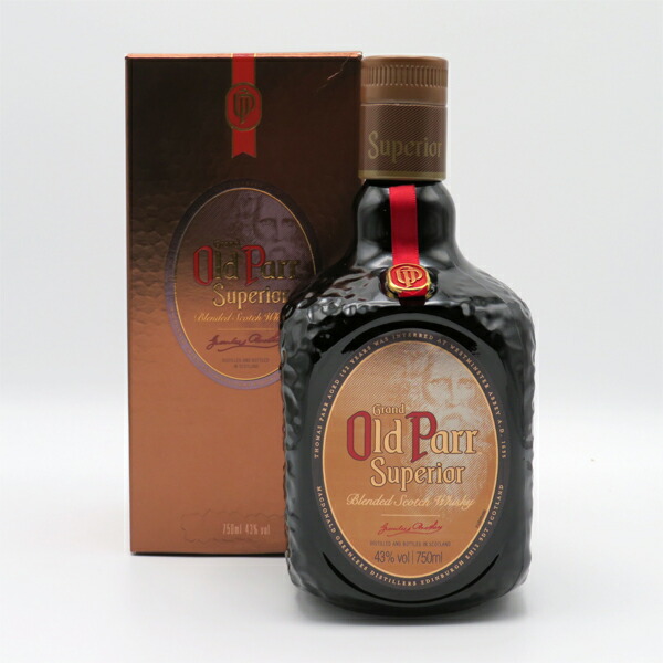 【新品】オールドパー　スーペリア（スペリオール）750ml　43％（箱付き） 楽天市場】オールドパー スーペリア 750ml 43度 箱付 Old Parr